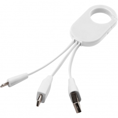 Logo trade promotional giveaway photo of: Troop 3-in-1 charging cable