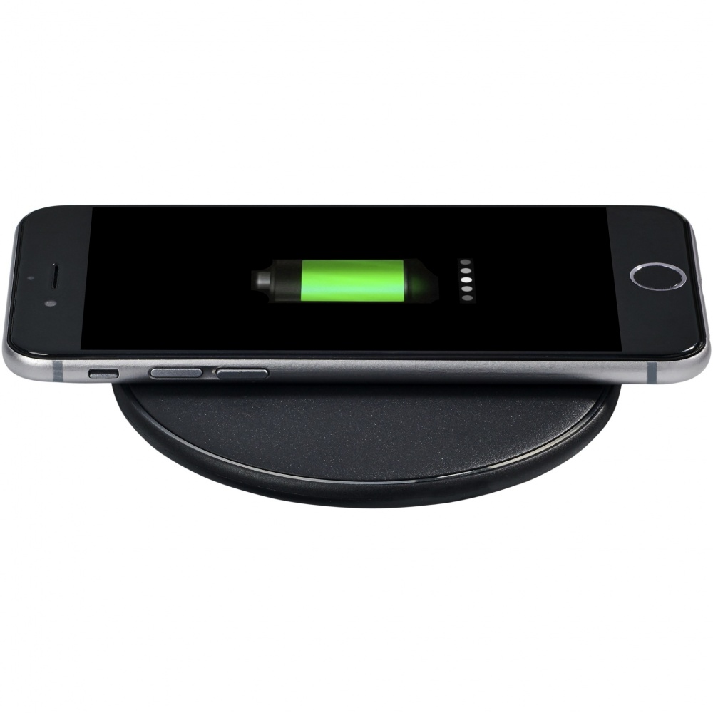 Logo trade promotional item photo of: Lean 5W wireless charging pad