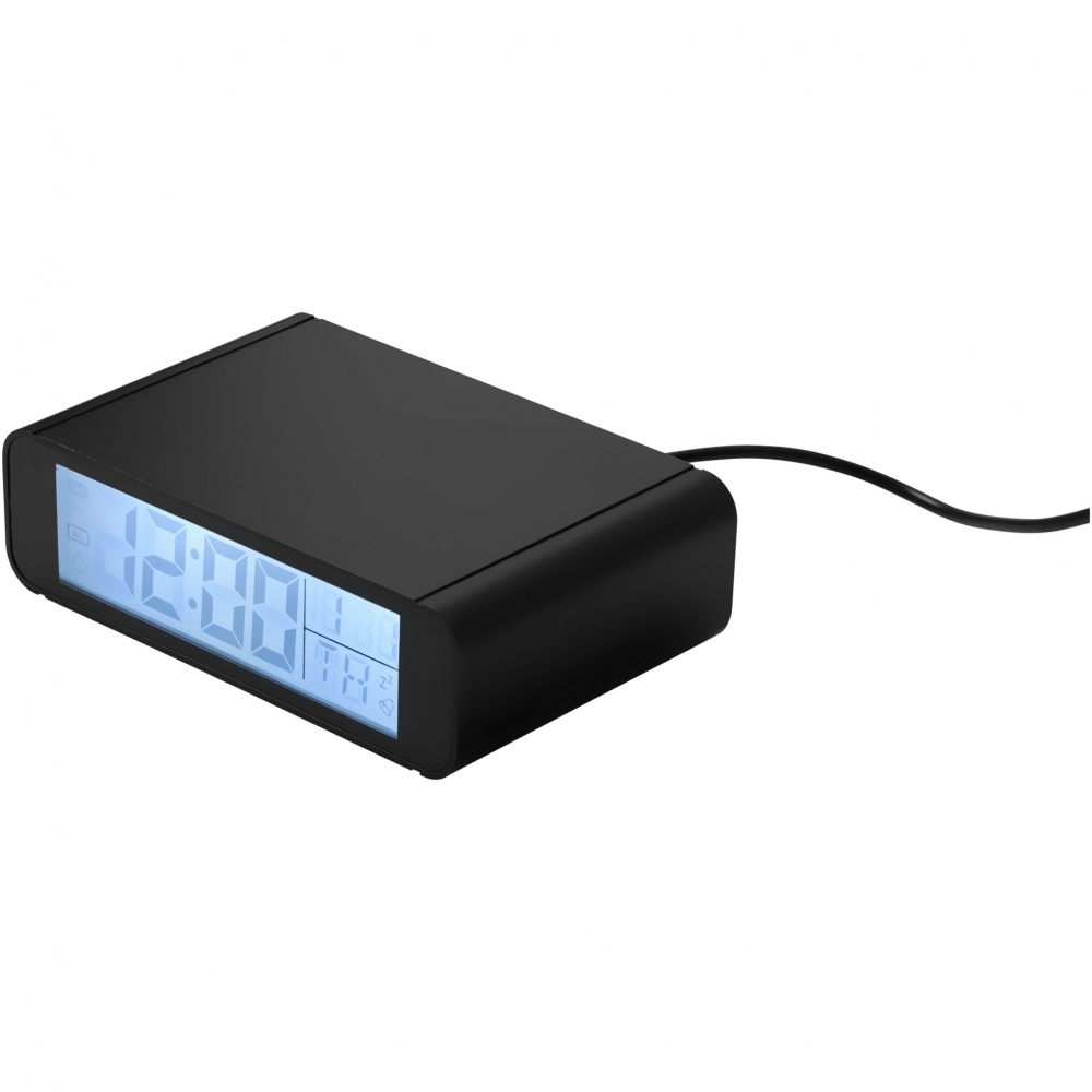 Logotrade promotional giveaways photo of: Seconds 5W wireless charging clock
