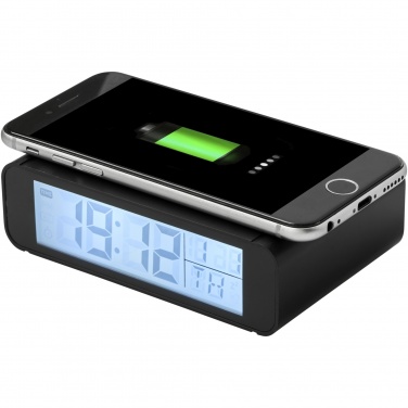 Logotrade promotional giveaways photo of: Seconds 5W wireless charging clock