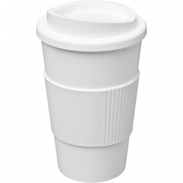 Logo trade corporate gifts image of: Americano® 350 ml insulated tumbler with grip