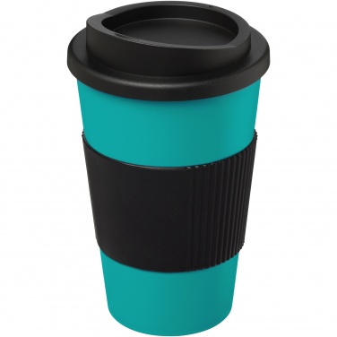 Logo trade promotional giveaways picture of: Americano® 350 ml insulated tumbler with grip