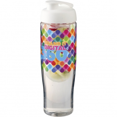 Logo trade promotional giveaways picture of: H2O Active® Tempo 700 ml flip lid sport bottle & infuser
