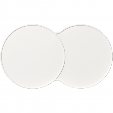 Logotrade promotional gift image of: Sidekick plastic coaster