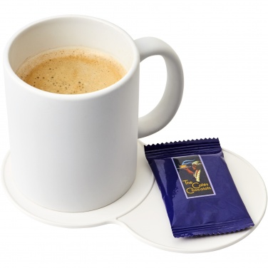 Logo trade promotional giveaways picture of: Sidekick plastic coaster