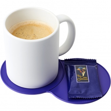 Logo trade promotional item photo of: Sidekick plastic coaster