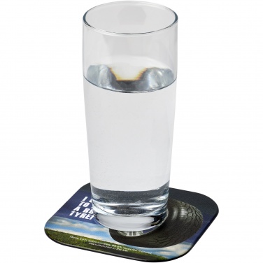 Logotrade promotional merchandise picture of: Brite-Mat® square coaster with tyre material