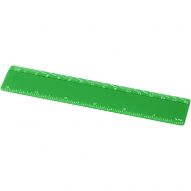 Logotrade business gift image of: Renzo 15 cm plastic ruler