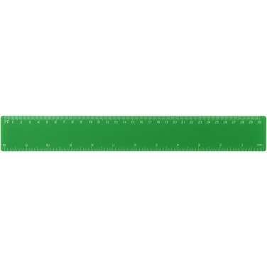Logo trade promotional gifts picture of: Rothko 30 cm plastic ruler