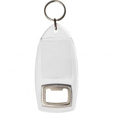 Logo trade promotional giveaways image of: Jibe R1 bottle opener keychain
