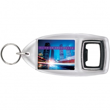 Logo trade promotional giveaways picture of: Jibe R1 bottle opener keychain
