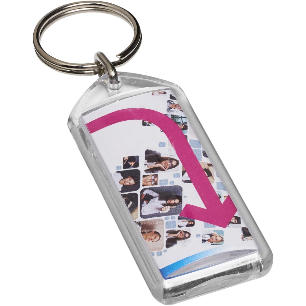 Logo trade promotional items image of: Stein F1 reopenable keychain
