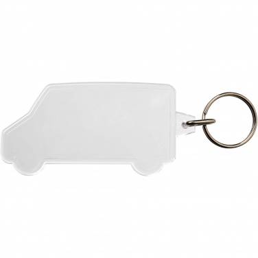 Logo trade promotional products picture of: Combo van-shaped keychain