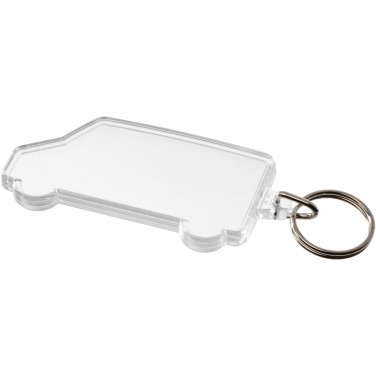 Logo trade promotional products picture of: Combo van-shaped keychain