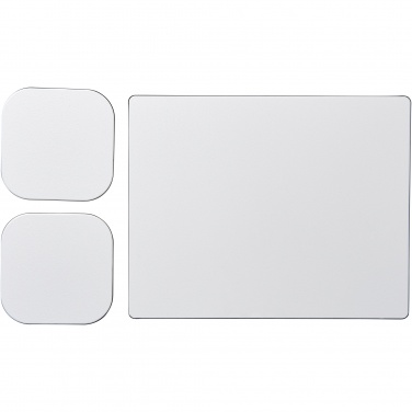 Logotrade promotional merchandise photo of: Brite-Mat® mouse mat and coaster set combo 3