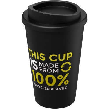 Logo trade advertising products image of: Americano® Recycled 350 ml insulated tumbler
