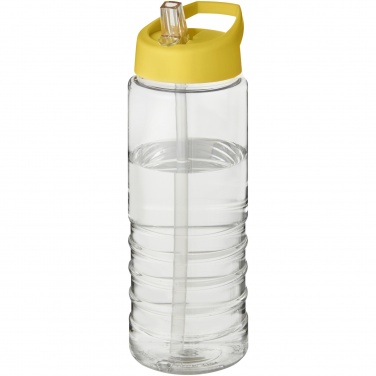 Logo trade promotional products image of: H2O Active® Treble 750 ml spout lid sport bottle