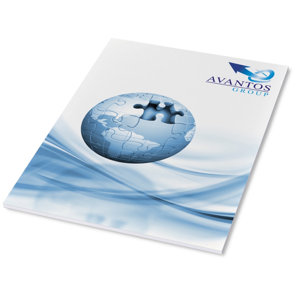 Logotrade promotional merchandise image of: Desk-Mate® A4 notepad wrap over cover