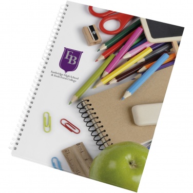 Logotrade promotional item picture of: Wire-o A4 notebook hard cover