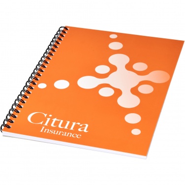 Logotrade promotional gift image of: Desk-Mate® A5 notebook synthetic cover