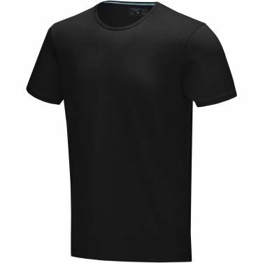 Logo trade promotional giveaway photo of: Balfour short sleeve men's organic t-shirt