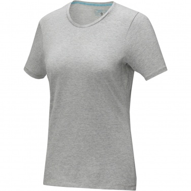 Logo trade business gifts image of: Balfour short sleeve women's organic t-shirt