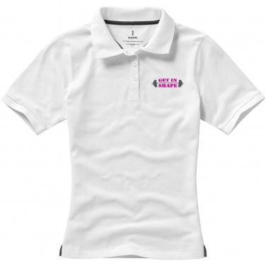Logo trade promotional products image of: Calgary short sleeve women's polo