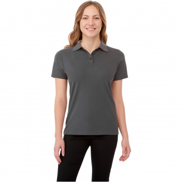 Logo trade promotional merchandise picture of: Helios short sleeve women's polo