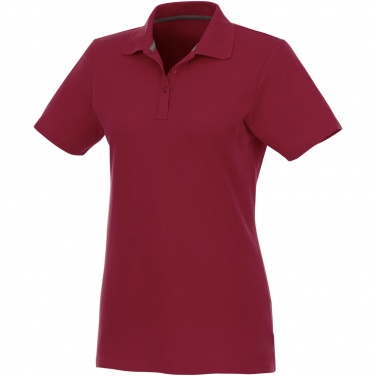 Logo trade advertising products image of: Helios short sleeve women's polo