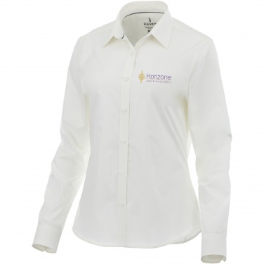 Logo trade promotional merchandise image of: Hamell long sleeve women's shirt