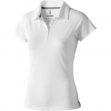 Logo trade promotional giveaway photo of: Ottawa short sleeve women's cool fit polo