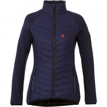 Logo trade corporate gifts image of: Banff women's hybrid insulated jacket