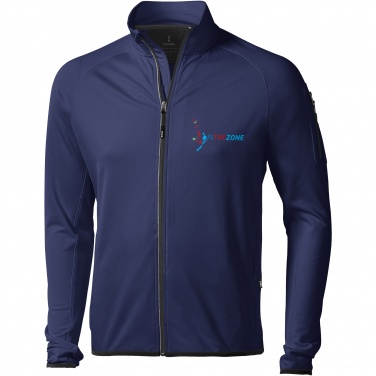 Logotrade promotional product image of: Mani men's performance full zip fleece jacket