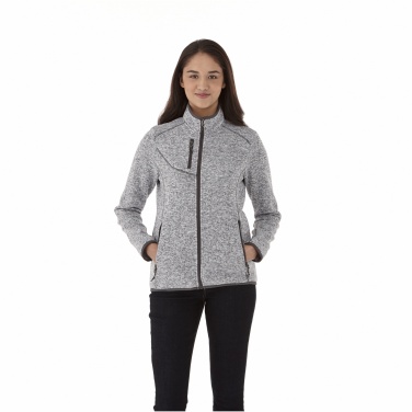 Logo trade advertising products picture of: Tremblant women's knit jacket