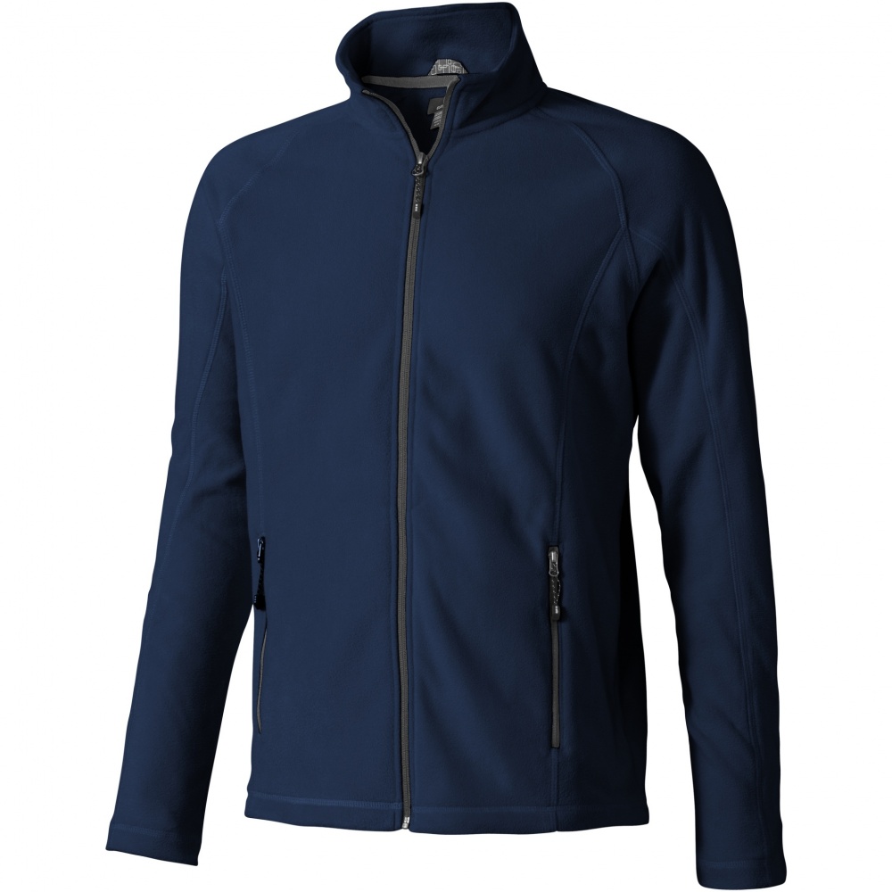 Logo trade promotional gifts image of: Rixford men's full zip fleece jacket