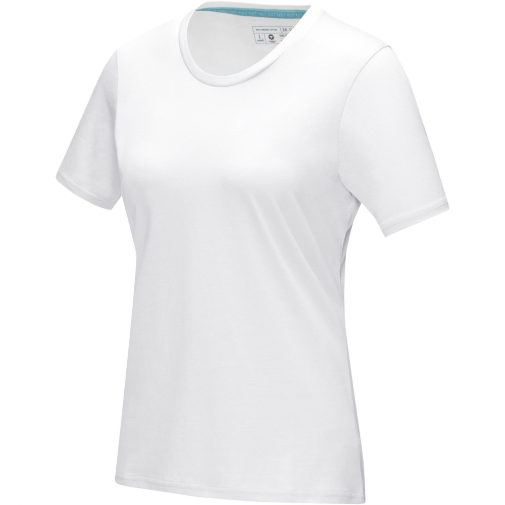 Logotrade promotional gift image of: Azurite short sleeve women’s organic t-shirt