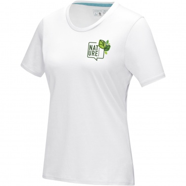 Logotrade promotional gift picture of: Azurite short sleeve women’s organic t-shirt