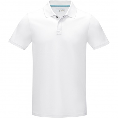 Logo trade promotional merchandise picture of: Graphite short sleeve men’s organic polo