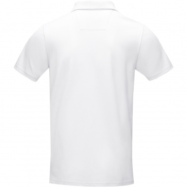 Logo trade corporate gifts image of: Graphite short sleeve men’s organic polo
