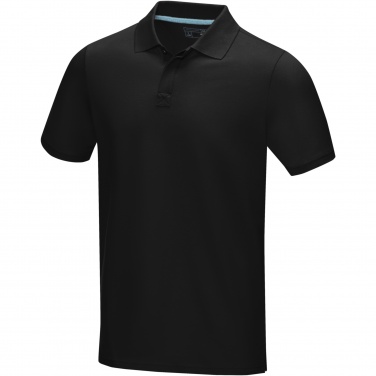 Logotrade promotional merchandise image of: Graphite short sleeve men’s organic polo