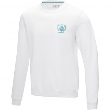 Logotrade advertising product image of: Jasper men’s organic recycled crewneck sweater