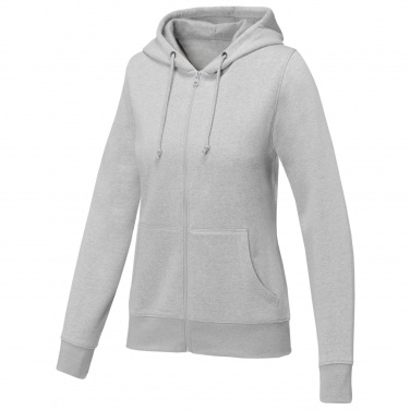 Logotrade promotional giveaway image of: Theron women’s full zip hoodie