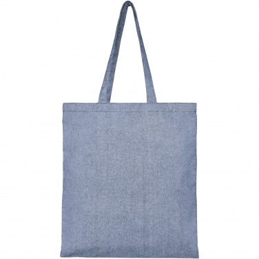 Logo trade promotional merchandise picture of: Pheebs 210 g/m² recycled tote bag 7L