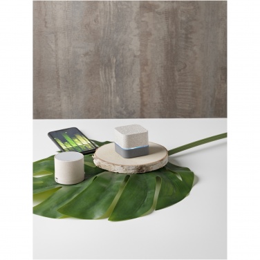 Logo trade promotional giveaways picture of: Kikai wheat straw Bluetooth® speaker
