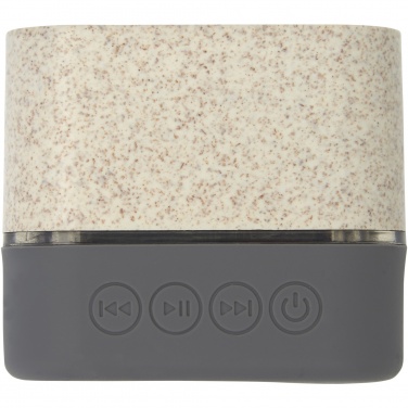 Logotrade promotional products photo of: Aira wheat straw Bluetooth® speaker