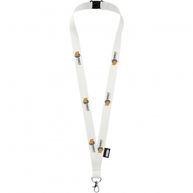 Logotrade promotional giveaway picture of: Tom recycled PET lanyard with breakaway closure
