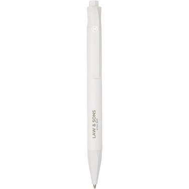 Logo trade promotional giveaways image of: Terra corn plastic ballpoint pen