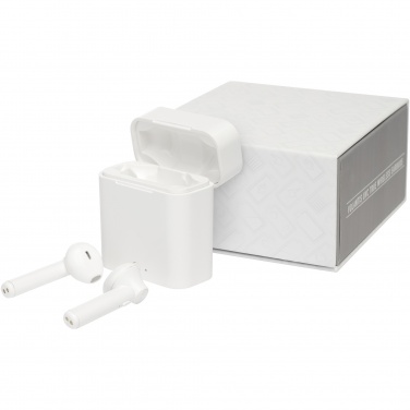 Logo trade promotional merchandise photo of: Volantis UVC True Wireless auto pair earbuds