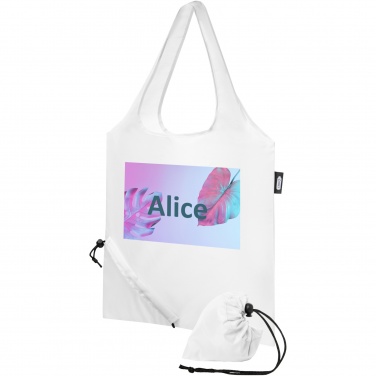 Logo trade advertising products picture of: Sabia RPET foldable tote bag 7L