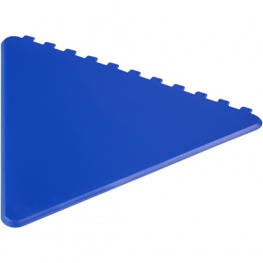 Logo trade promotional giveaways image of: Frosty triangular recycled plastic ice scraper